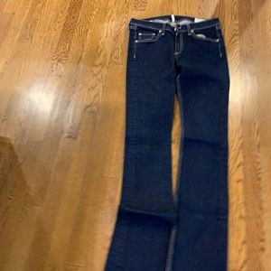 Rag & Bone Dark Wash Stiletto Bootcut